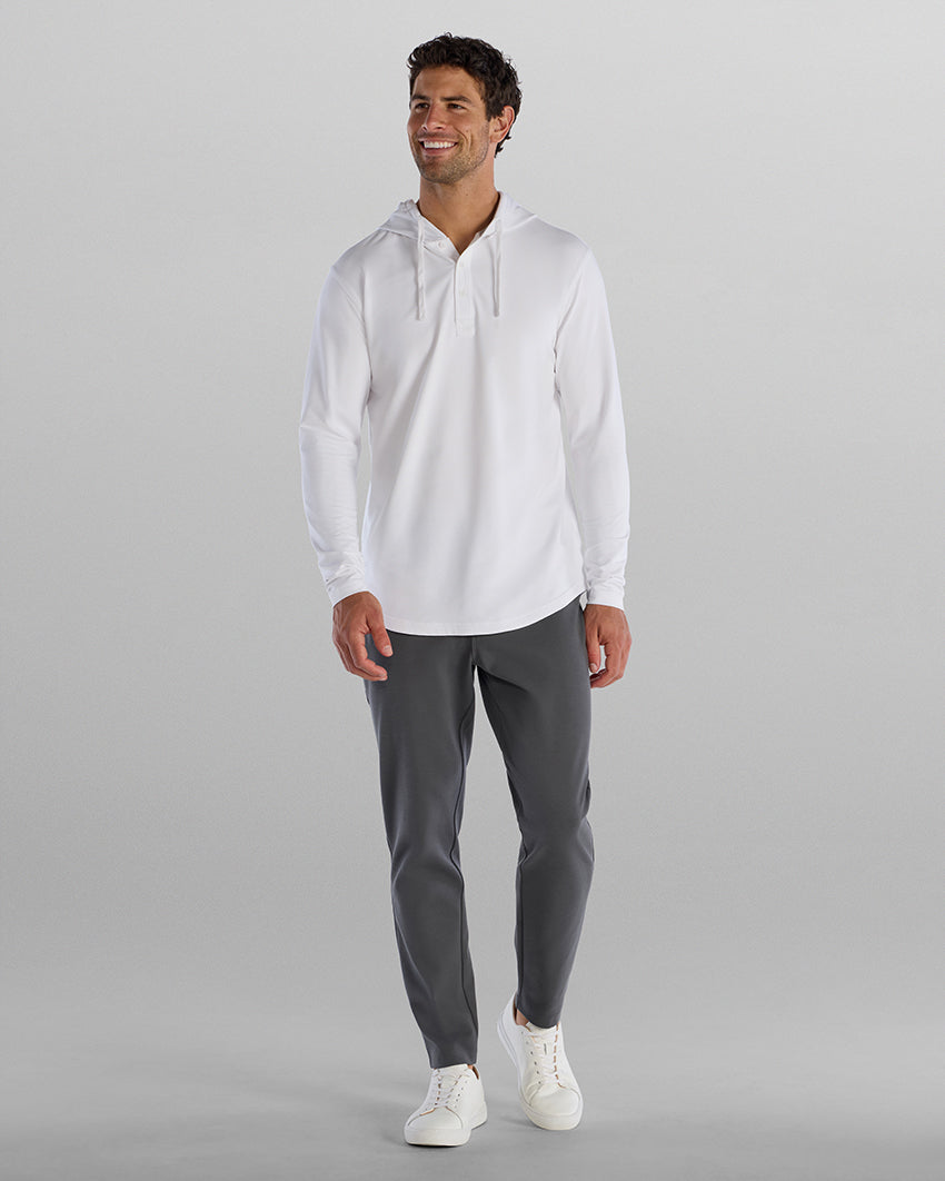 Drop-Cut: LUX Hooded Henley