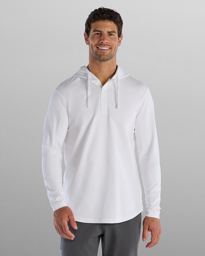 Drop-Cut: LUX Hooded Henley
