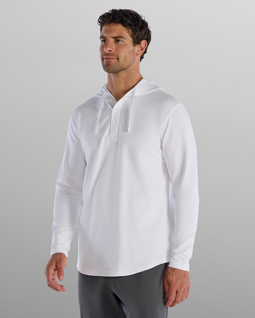 Drop-Cut: LUX Hooded Henley
