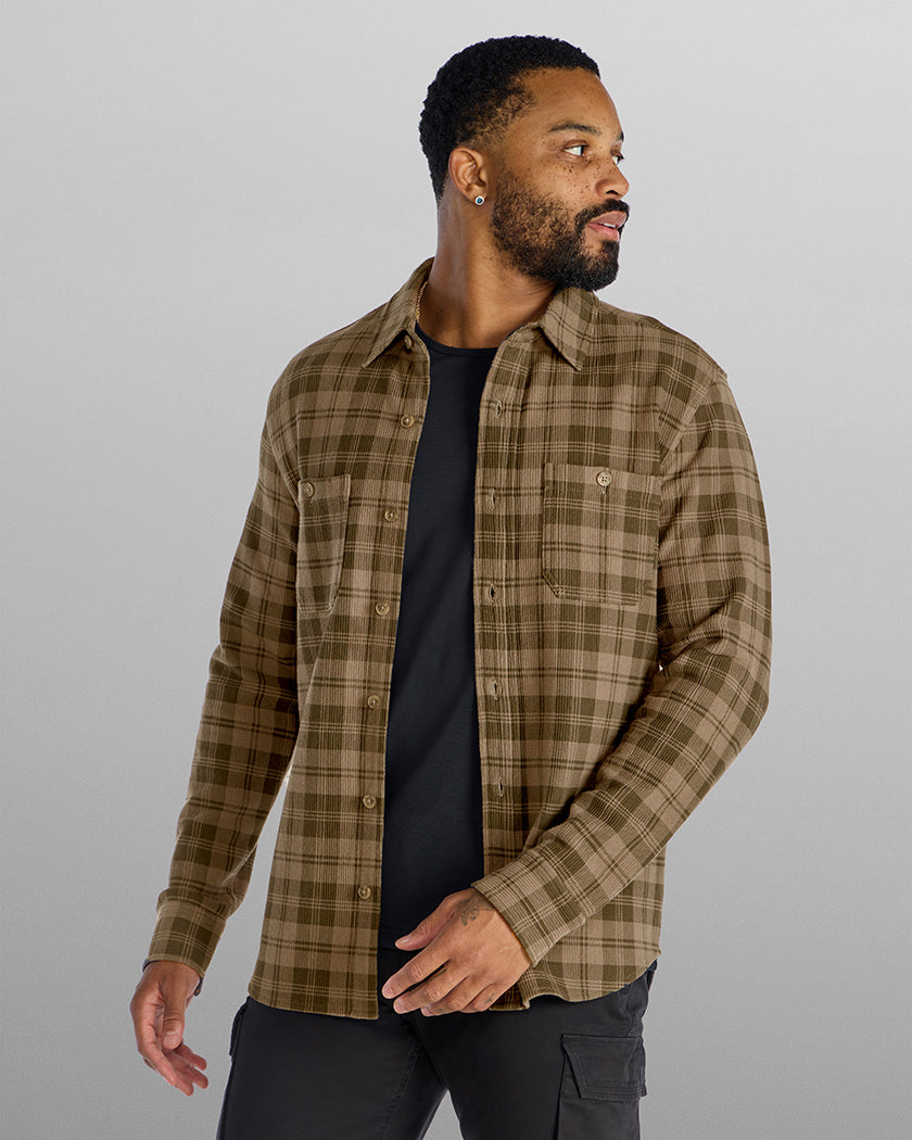 Ribbed Flannel