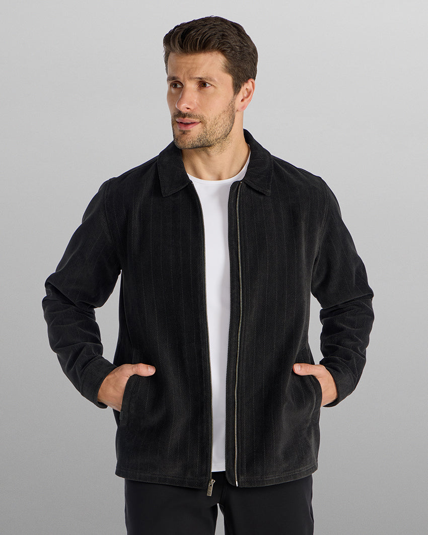 Soft Touch Herringbone Jacket