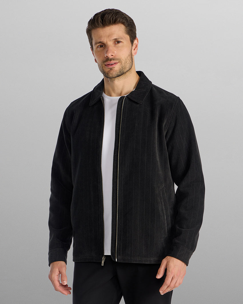 Soft Touch Herringbone Jacket