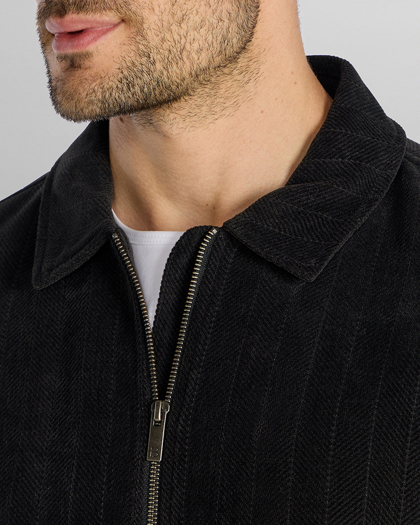 Soft Touch Herringbone Jacket