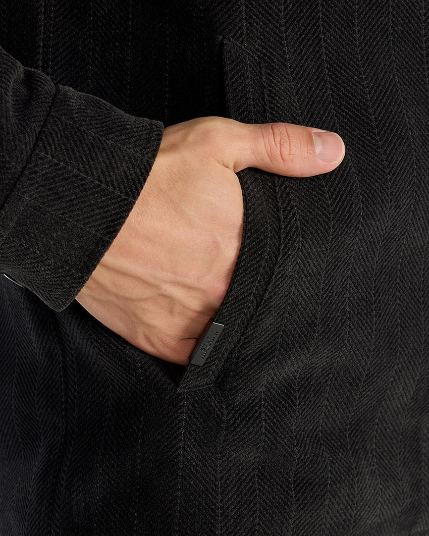 Soft Touch Herringbone Jacket