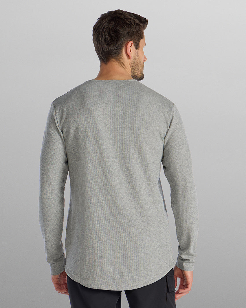 Thermal Drop-Cut Long Sleeve