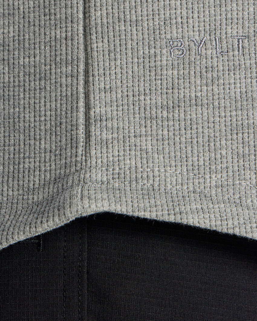 Thermal Drop-Cut Long Sleeve