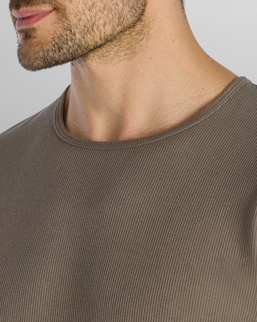 Thermal Drop-Cut Long Sleeve