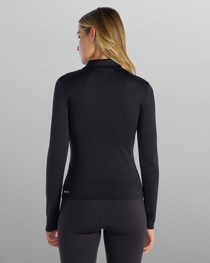 Balm Zip Long Sleeve Polo