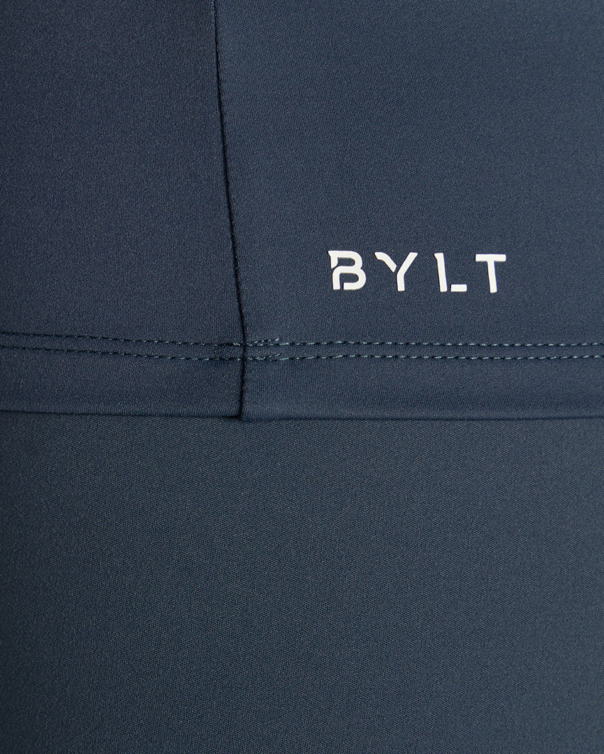 Balm Zip Long Sleeve Polo