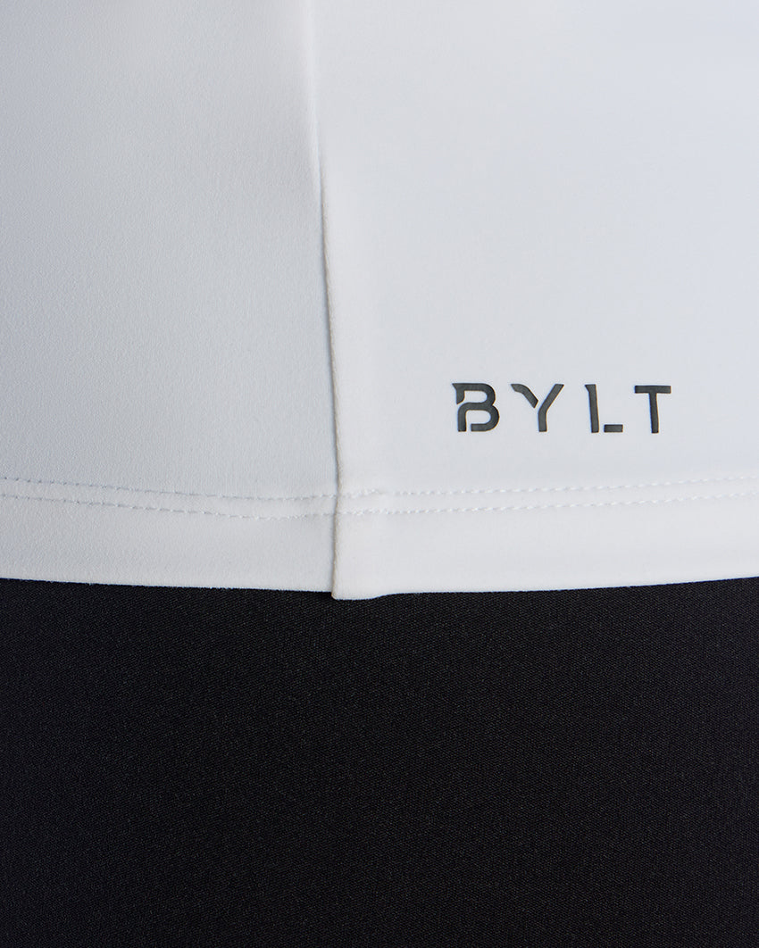 Balm Zip Long Sleeve Polo