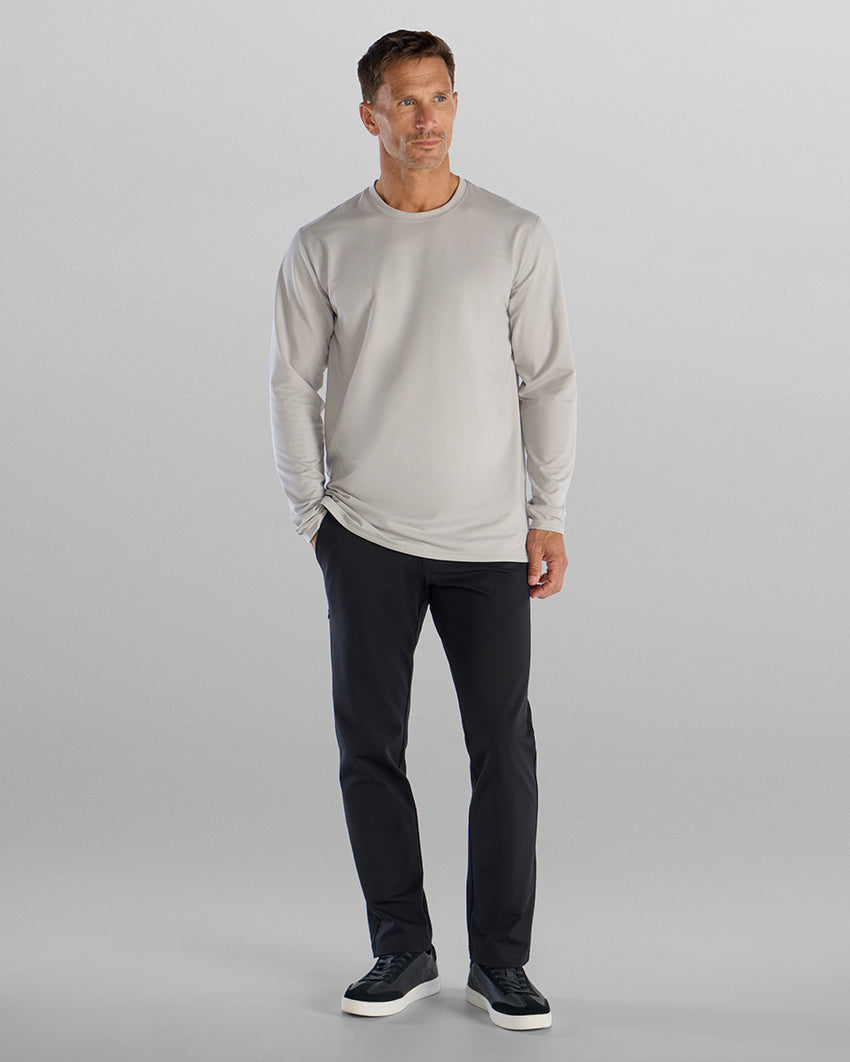 Long Sleeve: BYLT Signature Split Hem