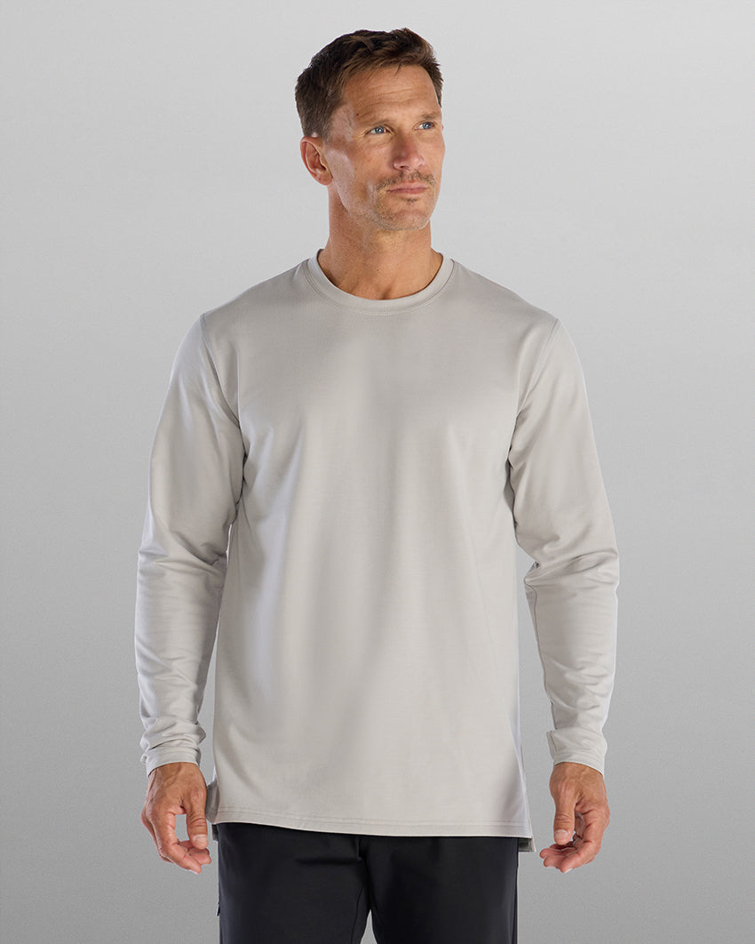 Long Sleeve: BYLT Signature Split Hem