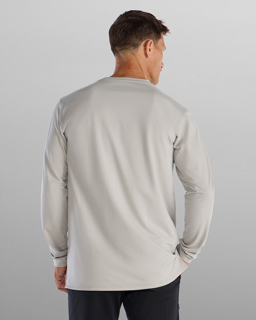 Long Sleeve: BYLT Signature Split Hem