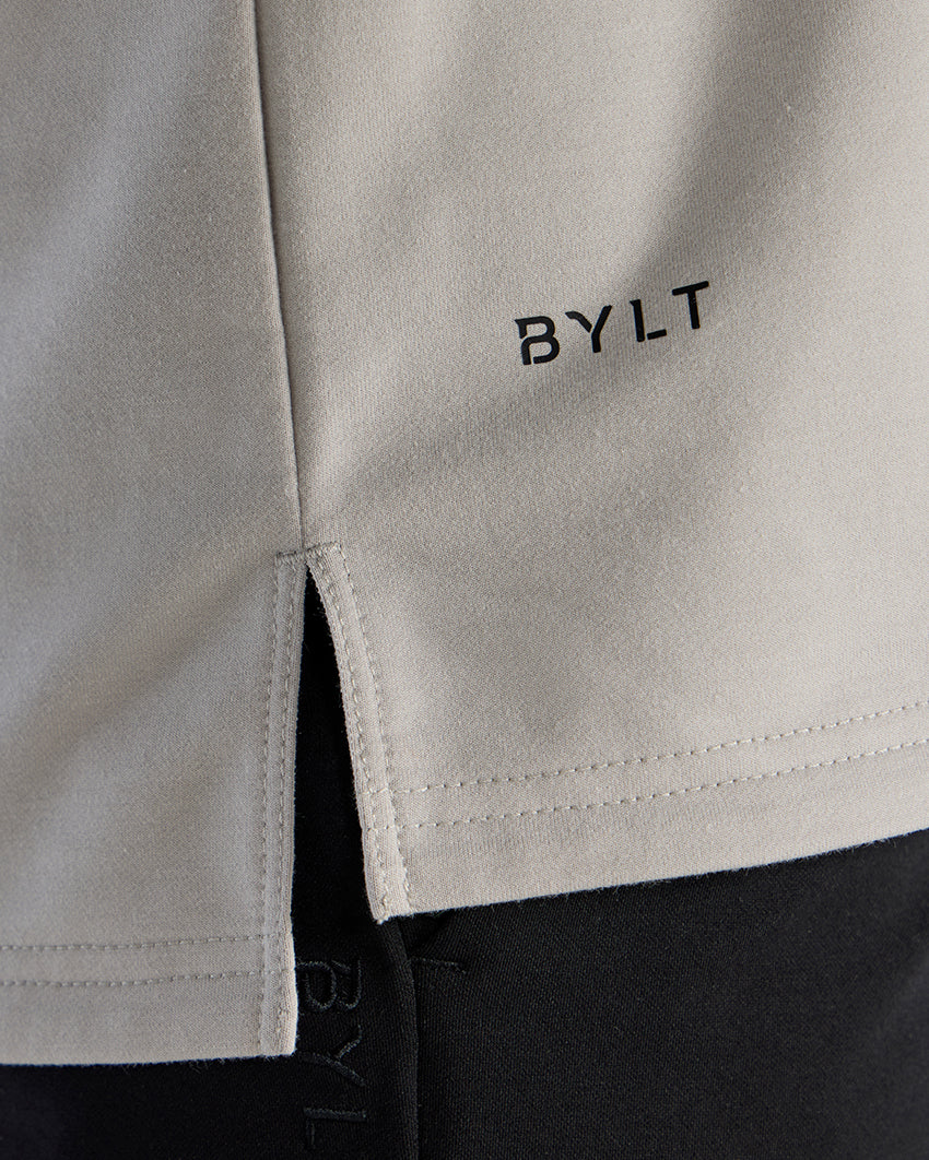 Long Sleeve: BYLT Signature Split Hem