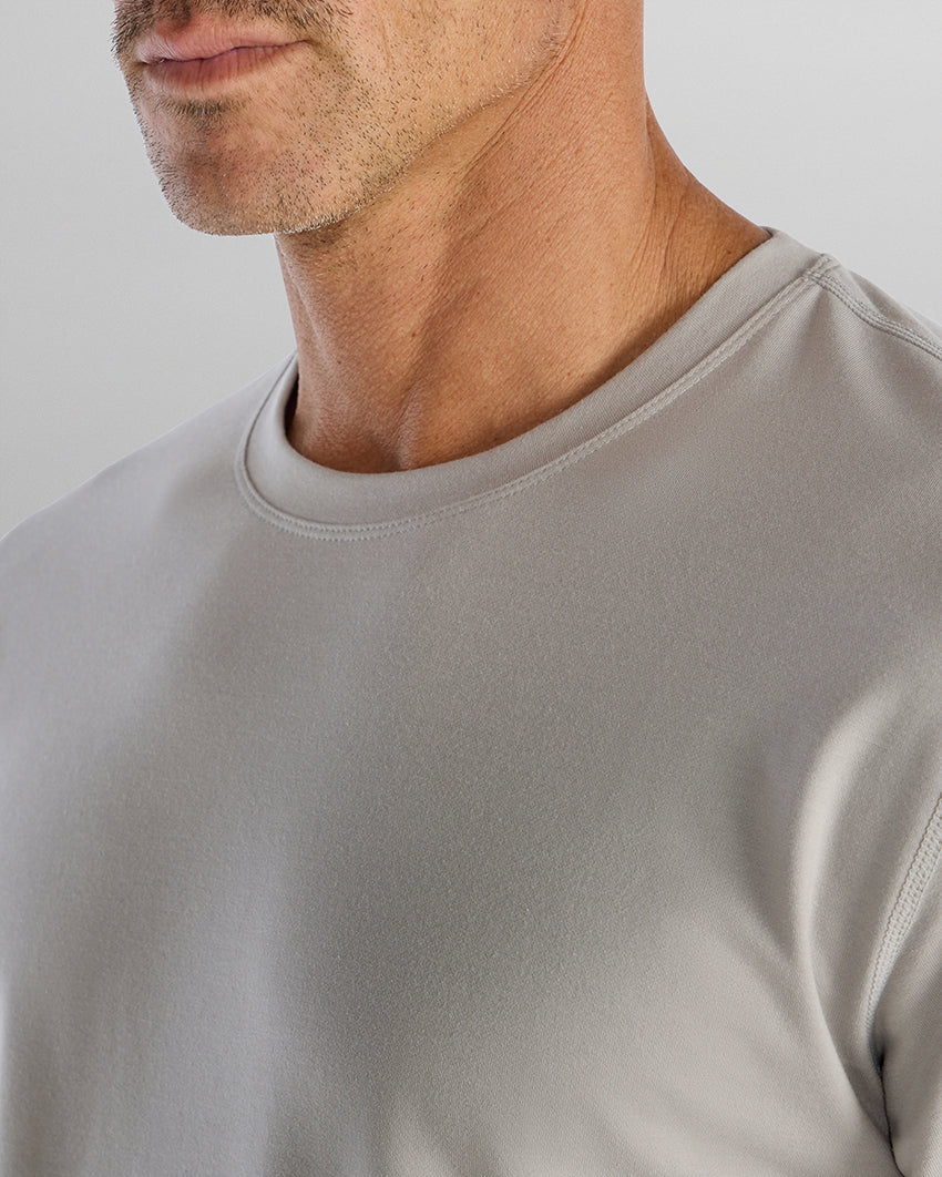 Long Sleeve: BYLT Signature Split Hem