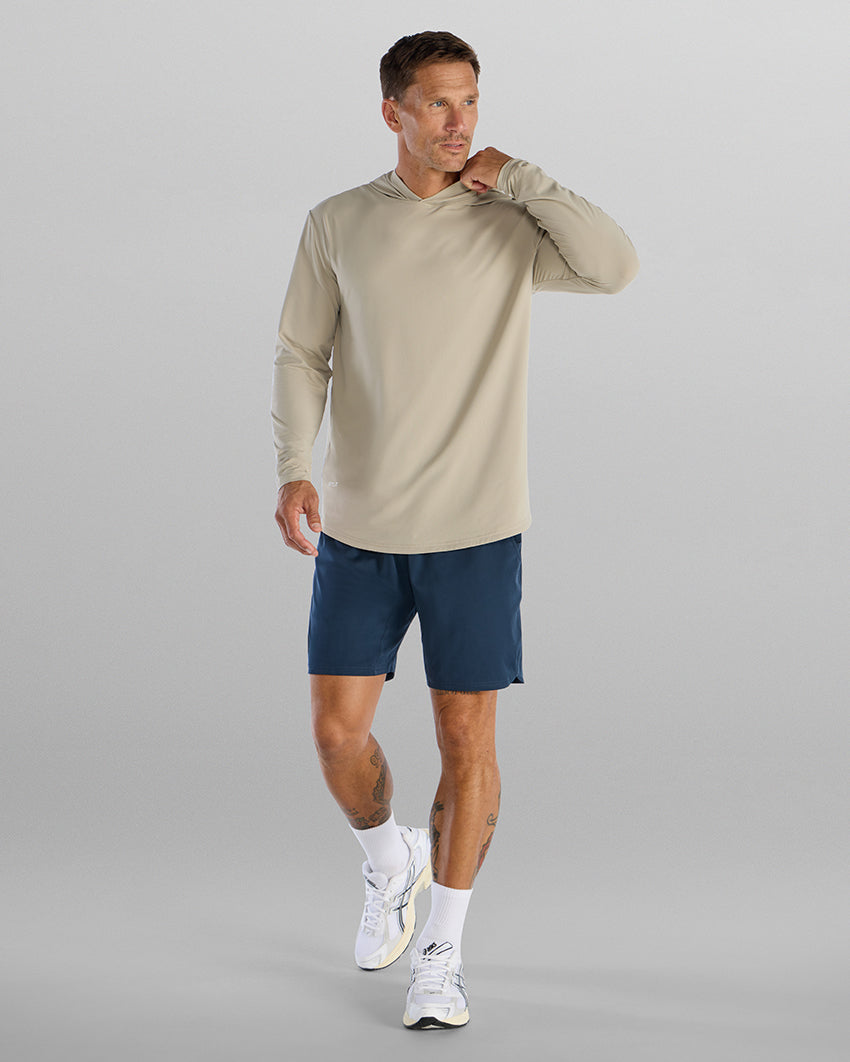 Pulse Pullover Drop-Cut Hoodie