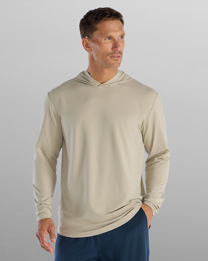 Pulse Pullover Drop-Cut Hoodie