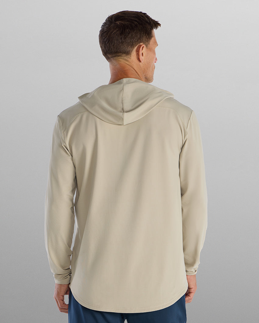 Pulse Pullover Drop-Cut Hoodie