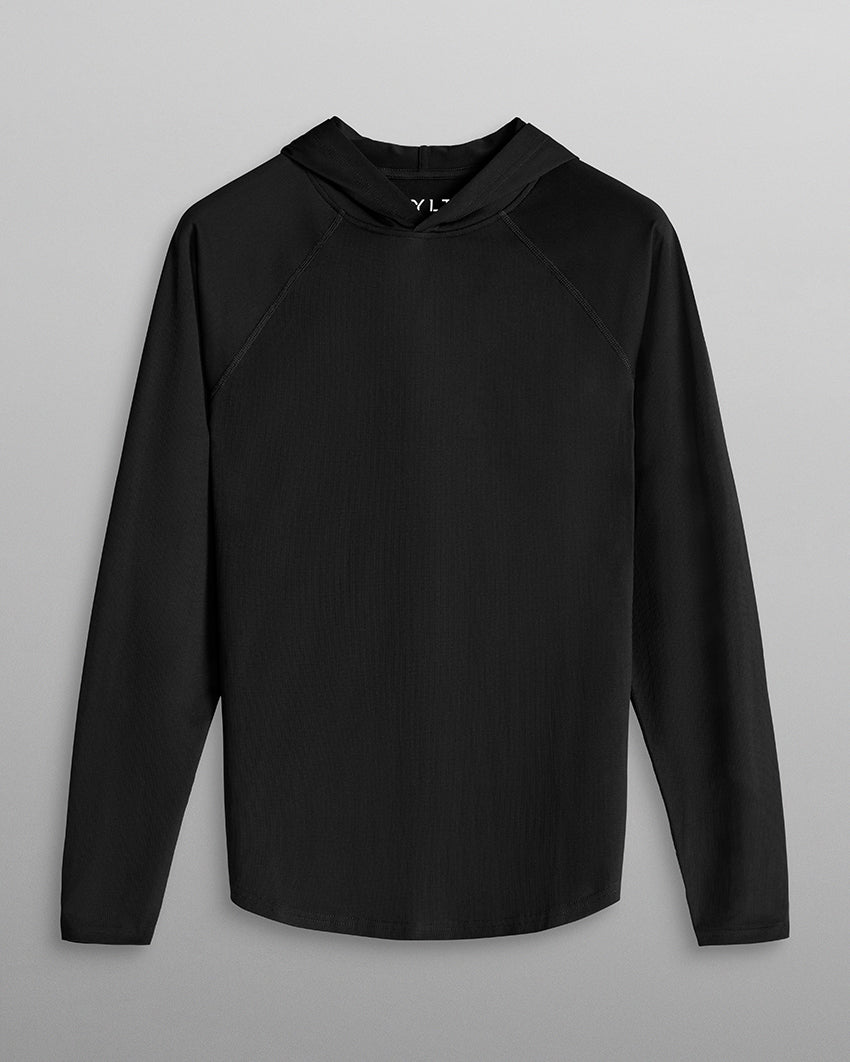 Adaptive Micro Waffle Hooded Drop-Cut