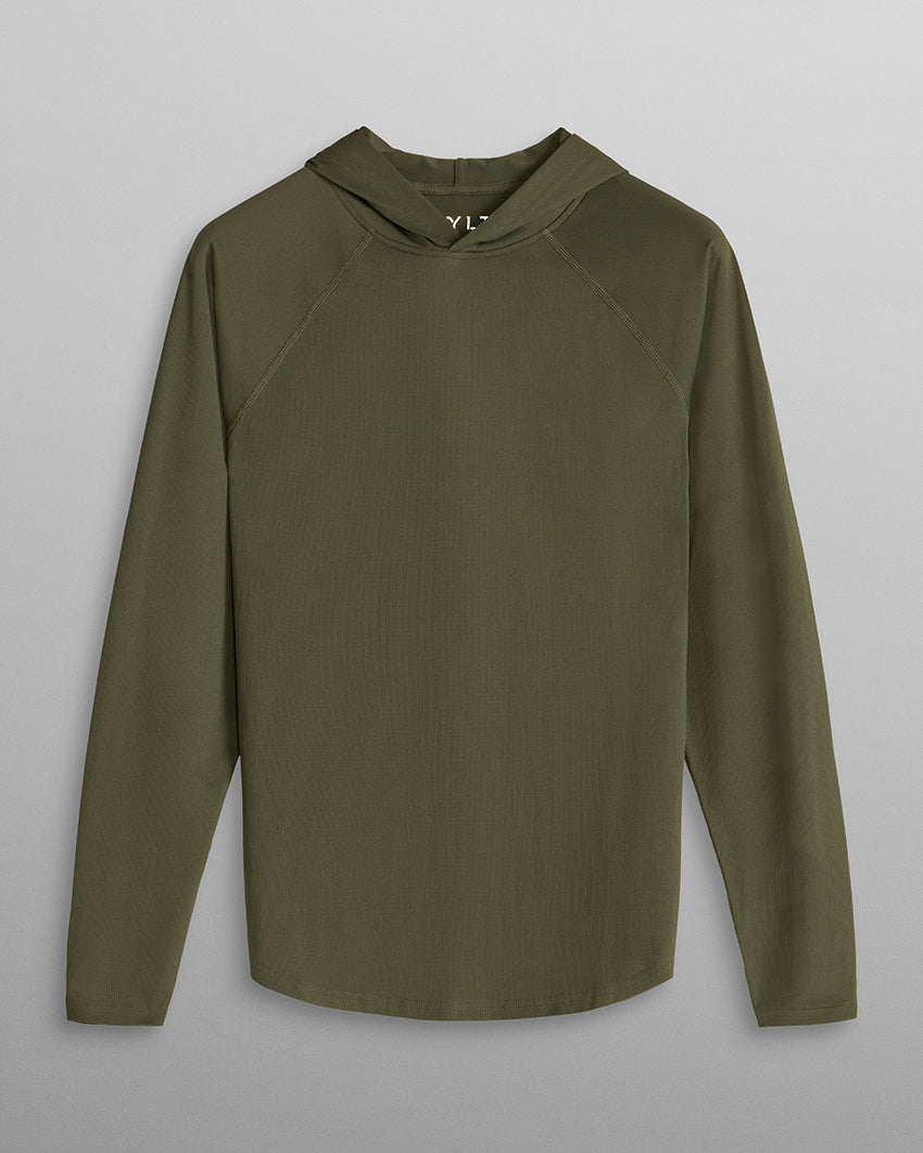 Adaptive Micro Waffle Hooded Drop-Cut