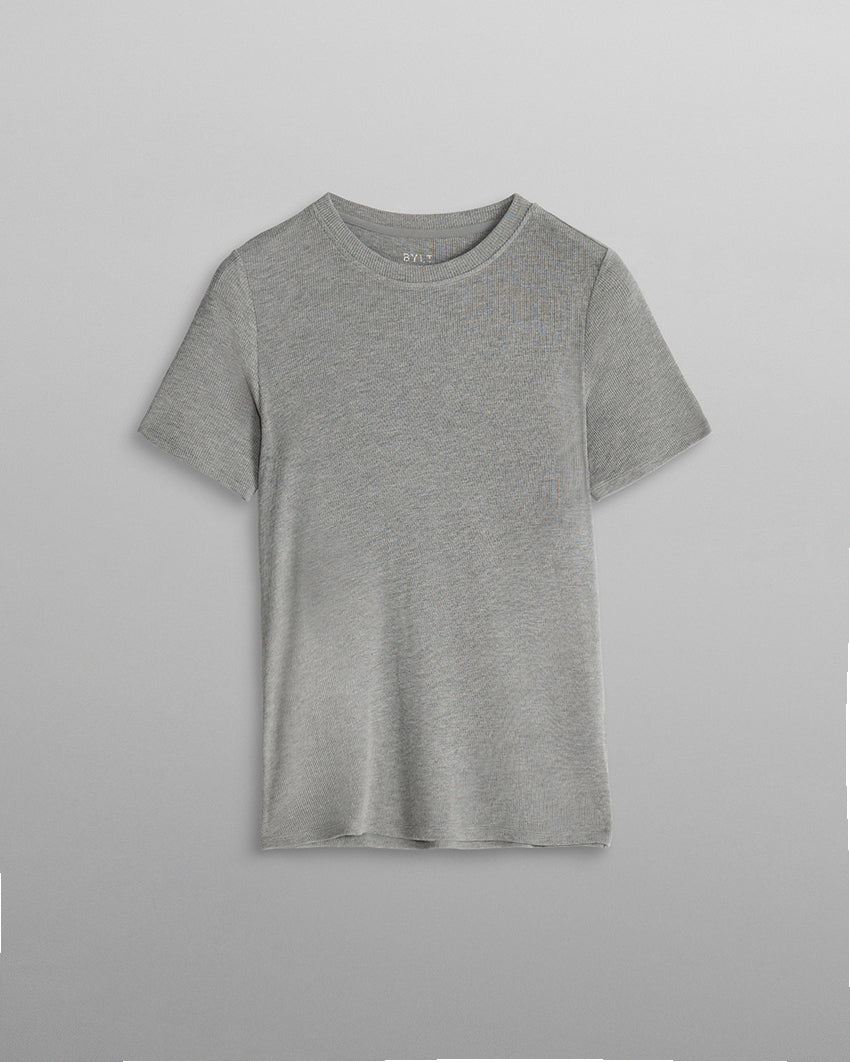 Modal Micro Rib Classic Fit Tee