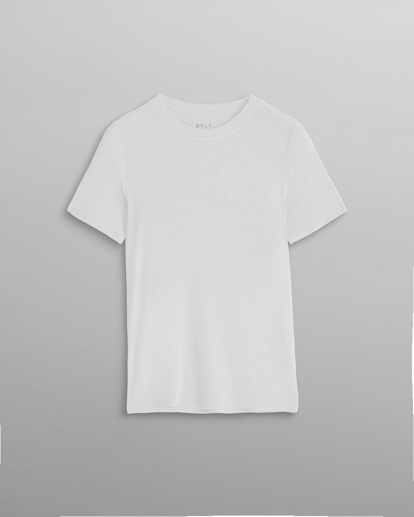 Modal Micro Rib Classic Fit Tee