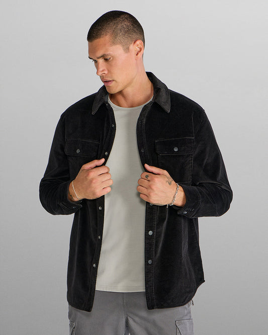 Corduroy Relaxed Overshirt