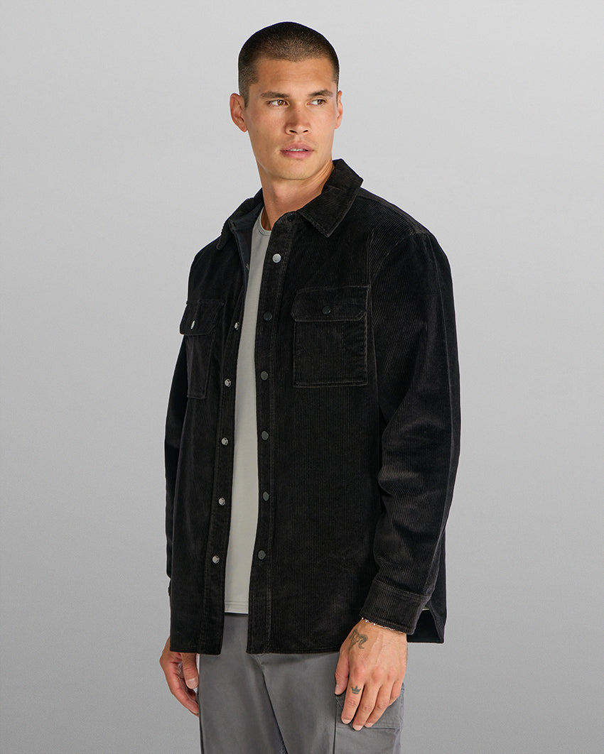 Corduroy Relaxed Overshirt