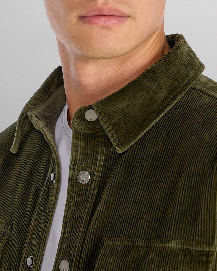 Corduroy Relaxed Overshirt