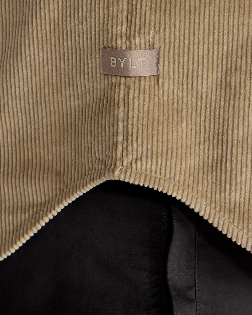 Corduroy Relaxed Overshirt