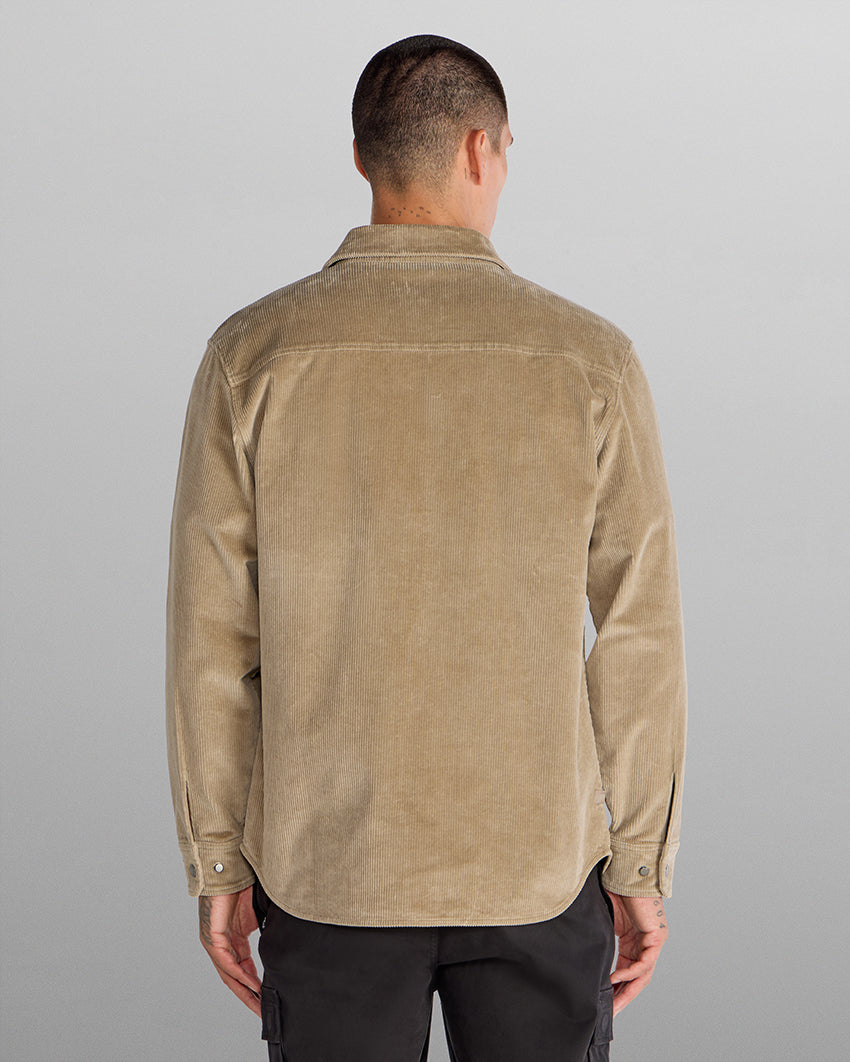 Corduroy Relaxed Overshirt