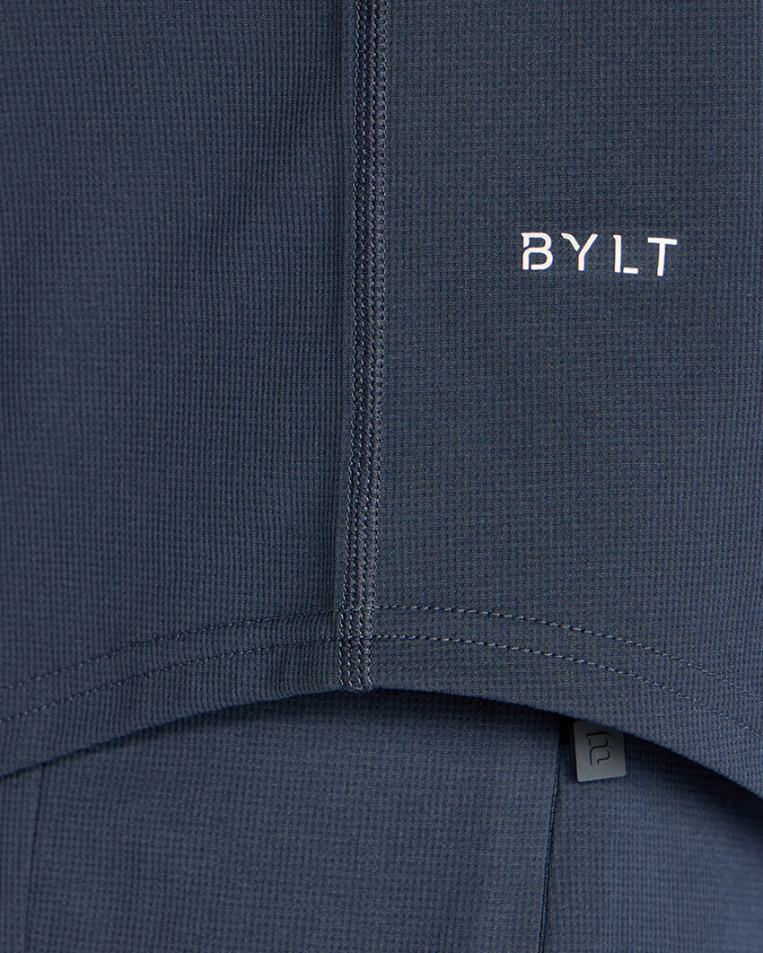 Adaptive Micro Waffle Hooded Drop-Cut