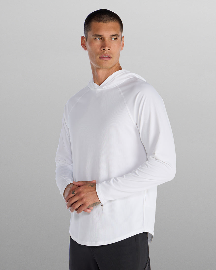 Adaptive Micro Waffle Hooded Drop-Cut
