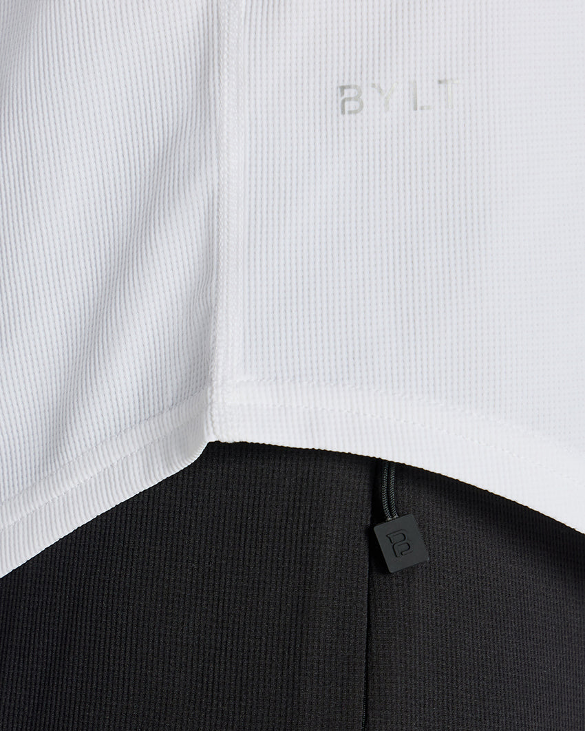 Adaptive Micro Waffle Hooded Drop-Cut