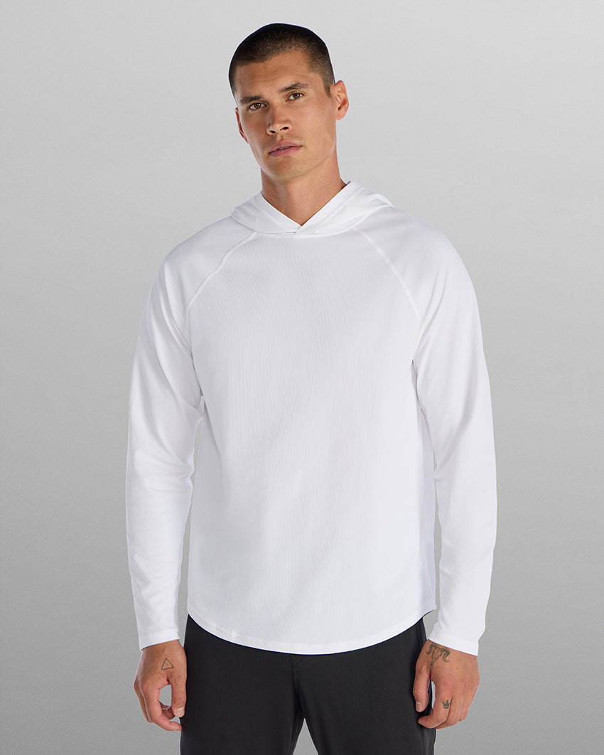 Adaptive Micro Waffle Hooded Drop-Cut