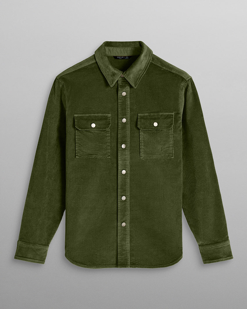 Corduroy Relaxed Overshirt