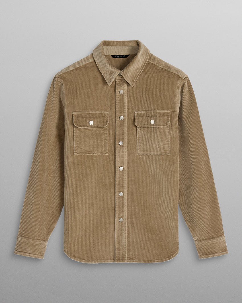Corduroy Relaxed Overshirt
