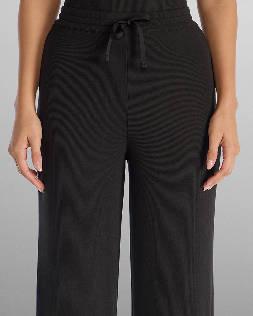 Modal Micro Rib Lounge Pant