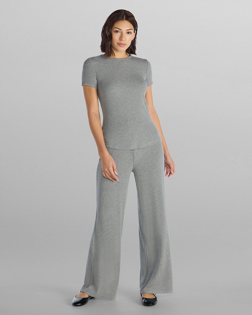Modal Micro Rib Lounge Pant