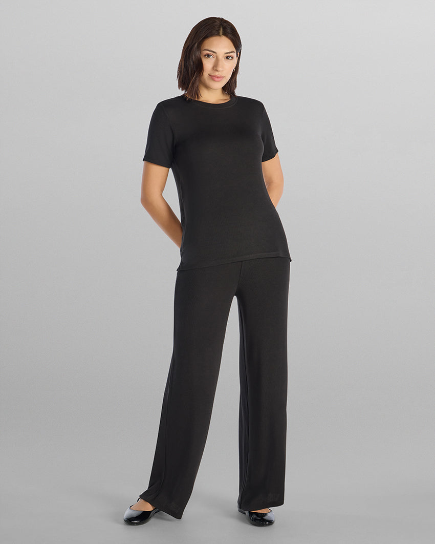 Modal Micro Rib Classic Fit Tee
