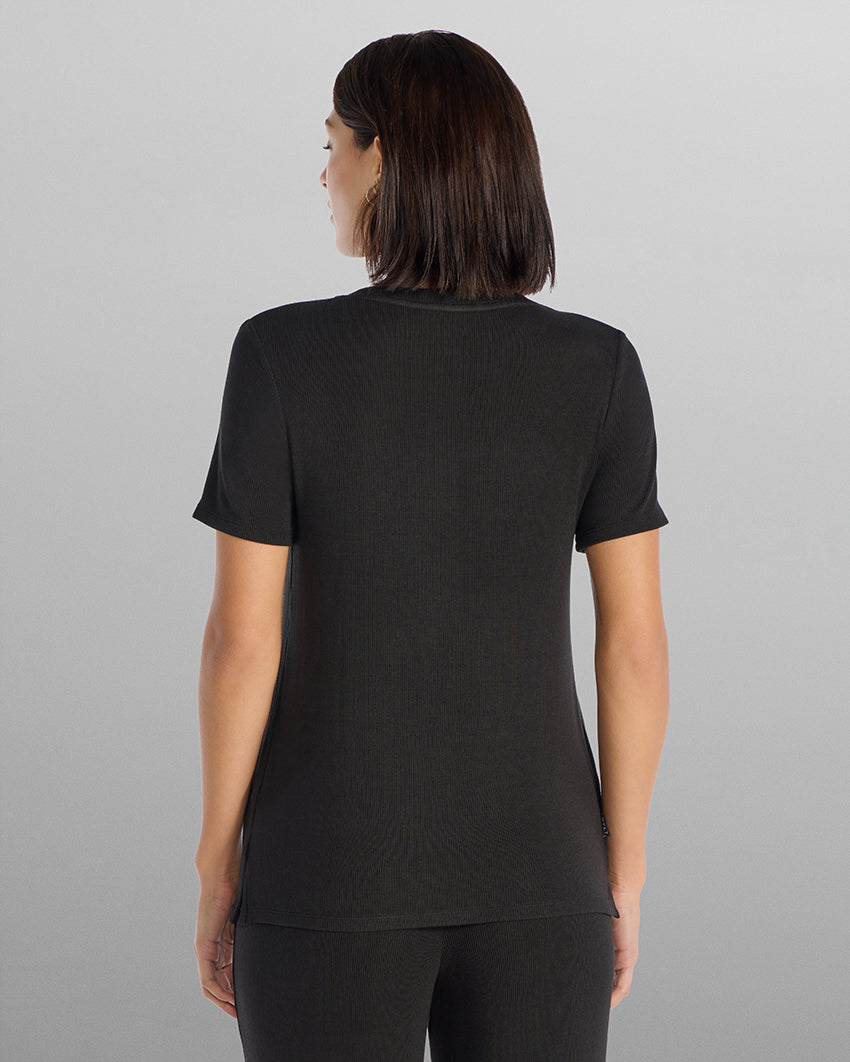 Modal Micro Rib Classic Fit Tee