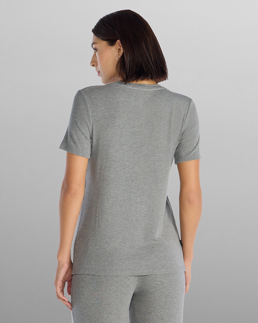 Modal Micro Rib Classic Fit Tee