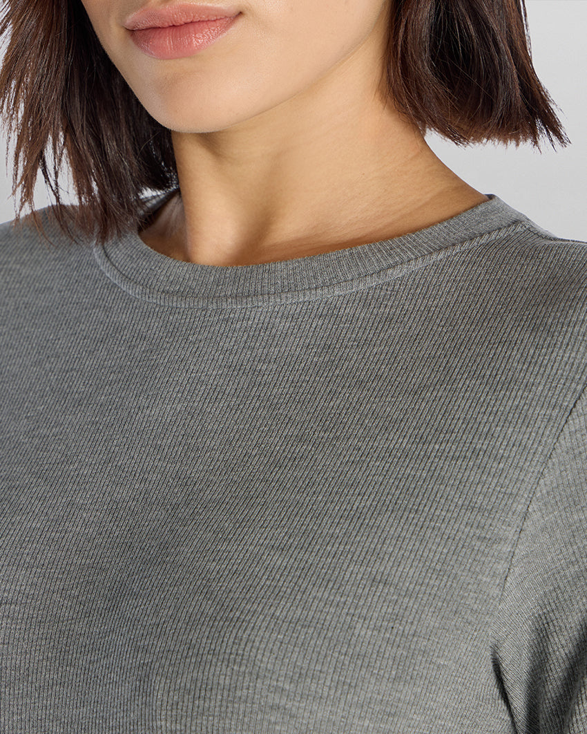Modal Micro Rib Classic Fit Tee