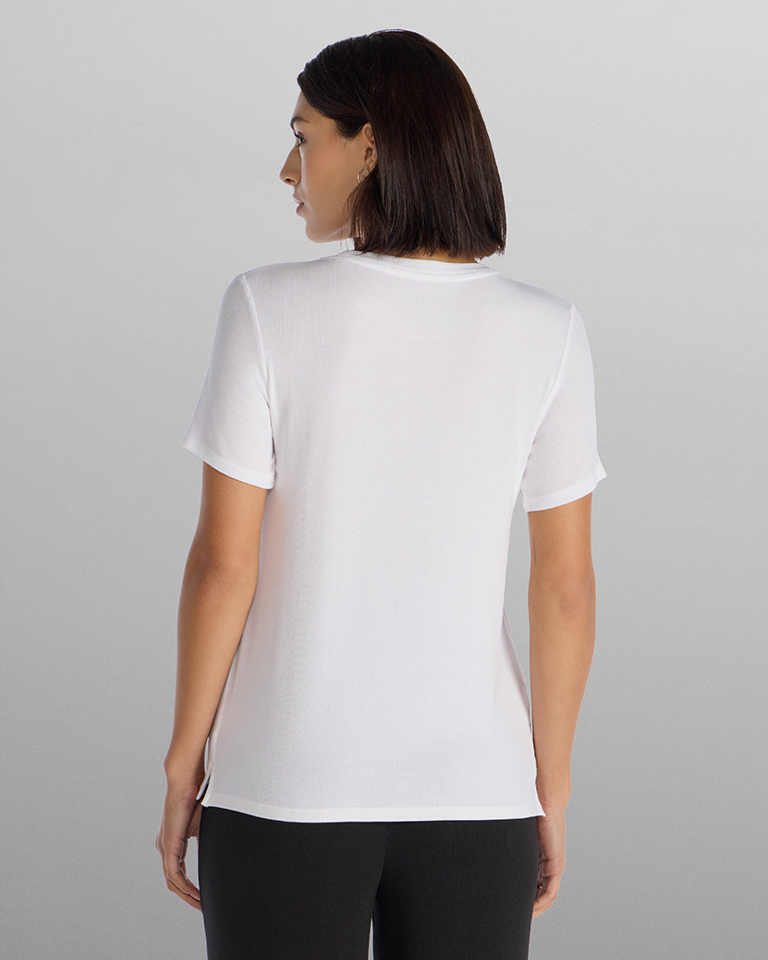 Modal Micro Rib Classic Fit Tee