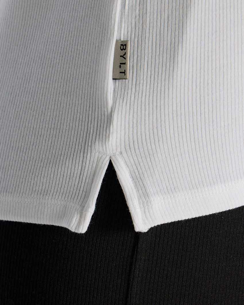 Modal Micro Rib Classic Fit Tee