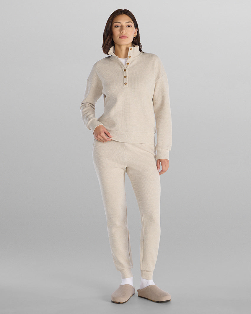 Waffle Knit Jogger