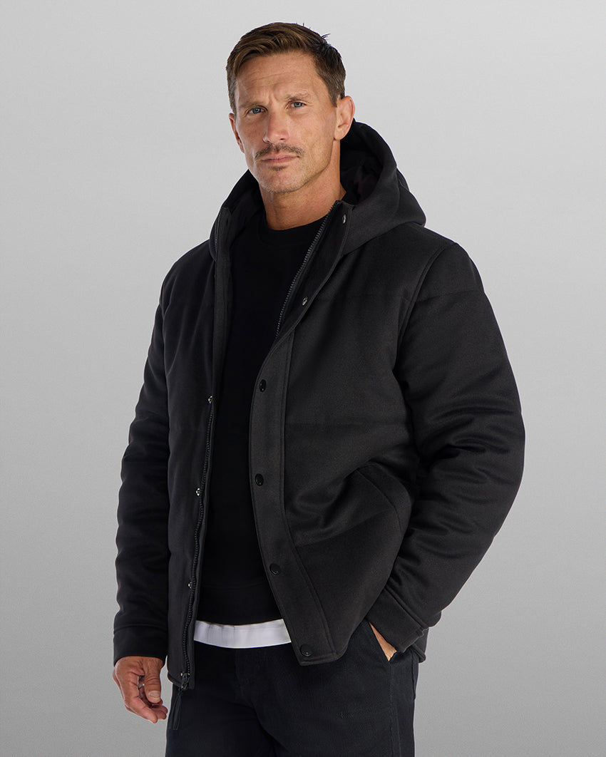 Coastal Hooded Insulated Jacket