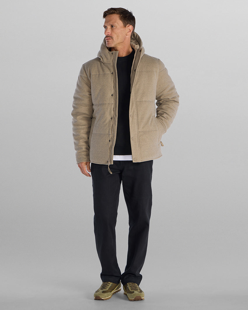 Coastal Hooded Insulated Jacket