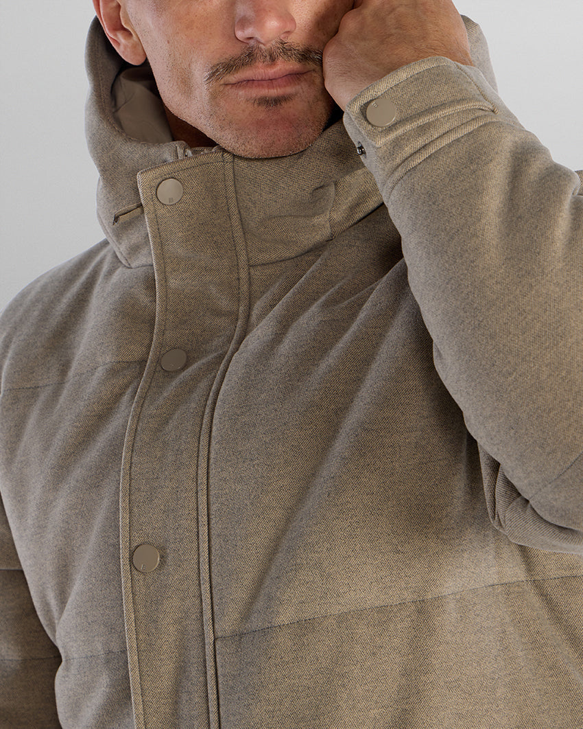 Coastal Hooded Insulated Jacket