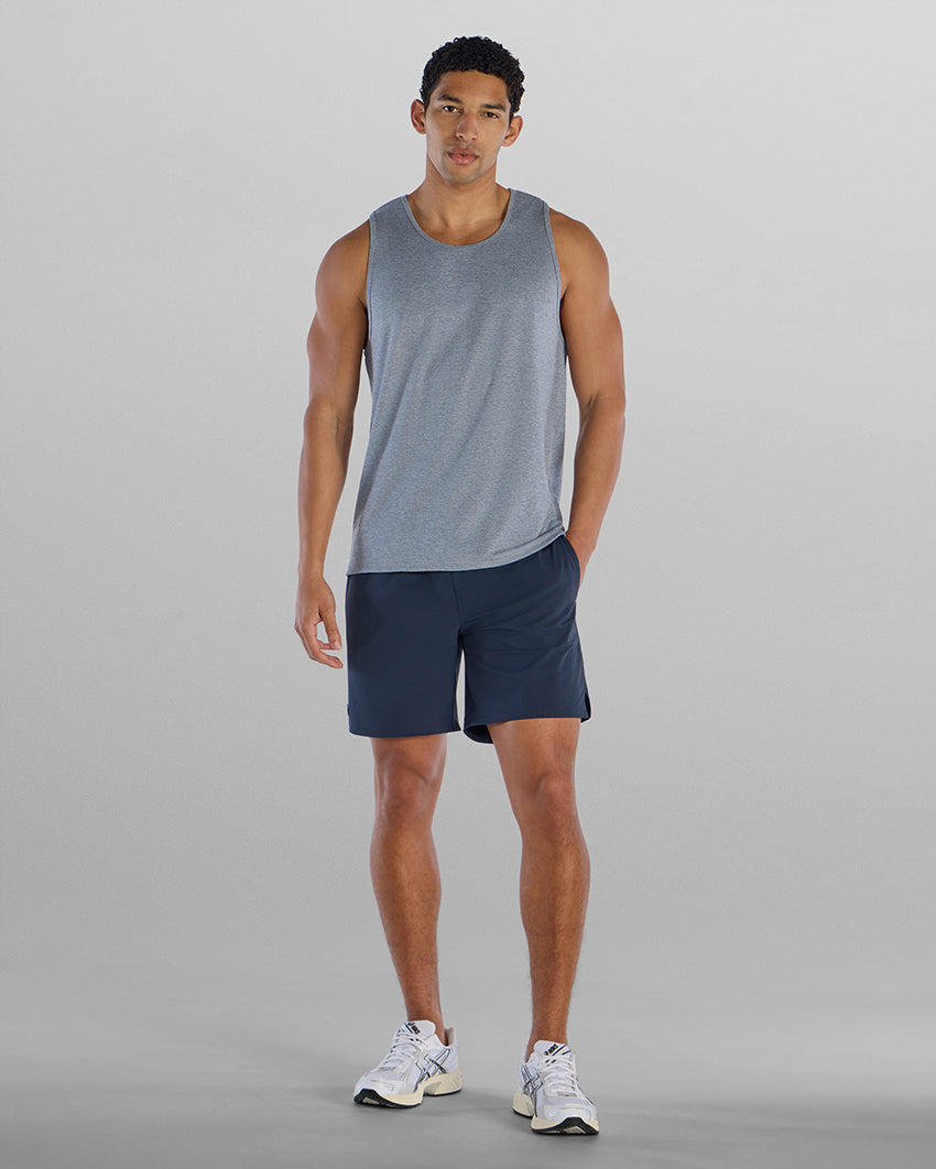 In-Step Straight Hem Tank